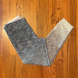 CALVIN KLEIN PERFORMANCE Womens Size M Gray Space Dye Athletic Leggings